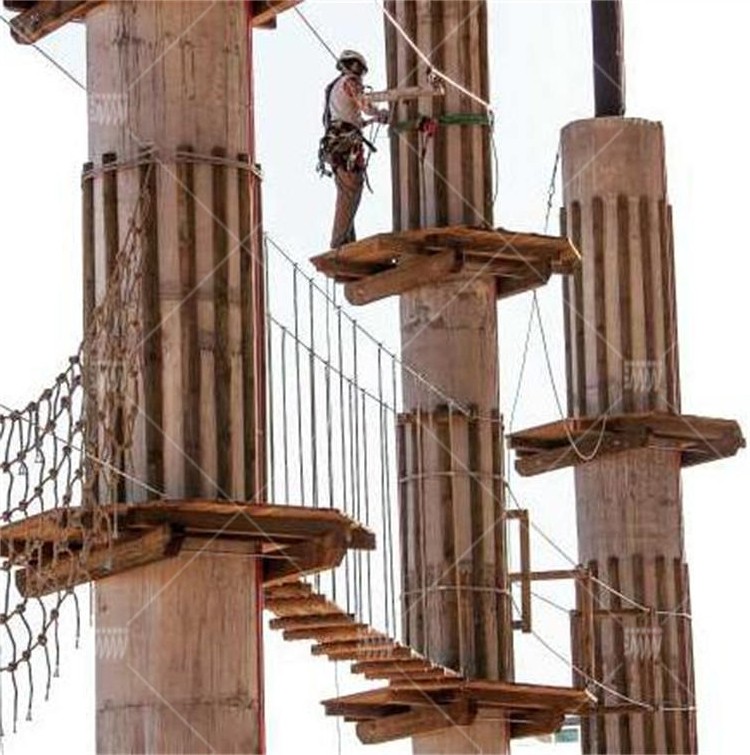 大型人造立柱探险塔