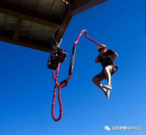 丛林穿越探险乐园项目-速降攀岩区